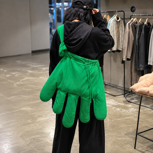 Big Hand Eccentric Crossbody Bag