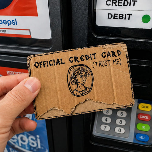 Trust Me Official Credit Card Sticker