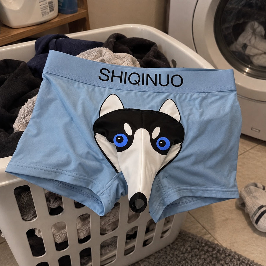 Hungry Husky Boxer Shorts
