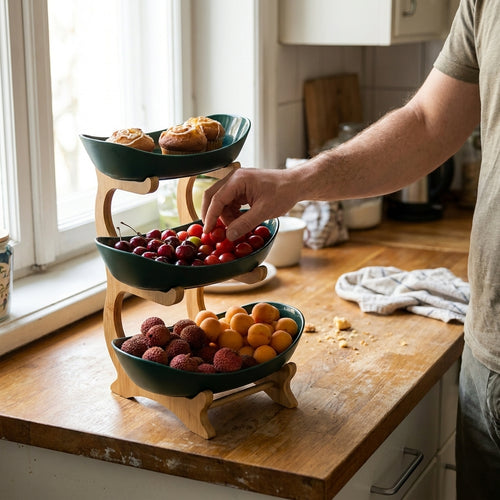 Nordic Food Rack Organizer