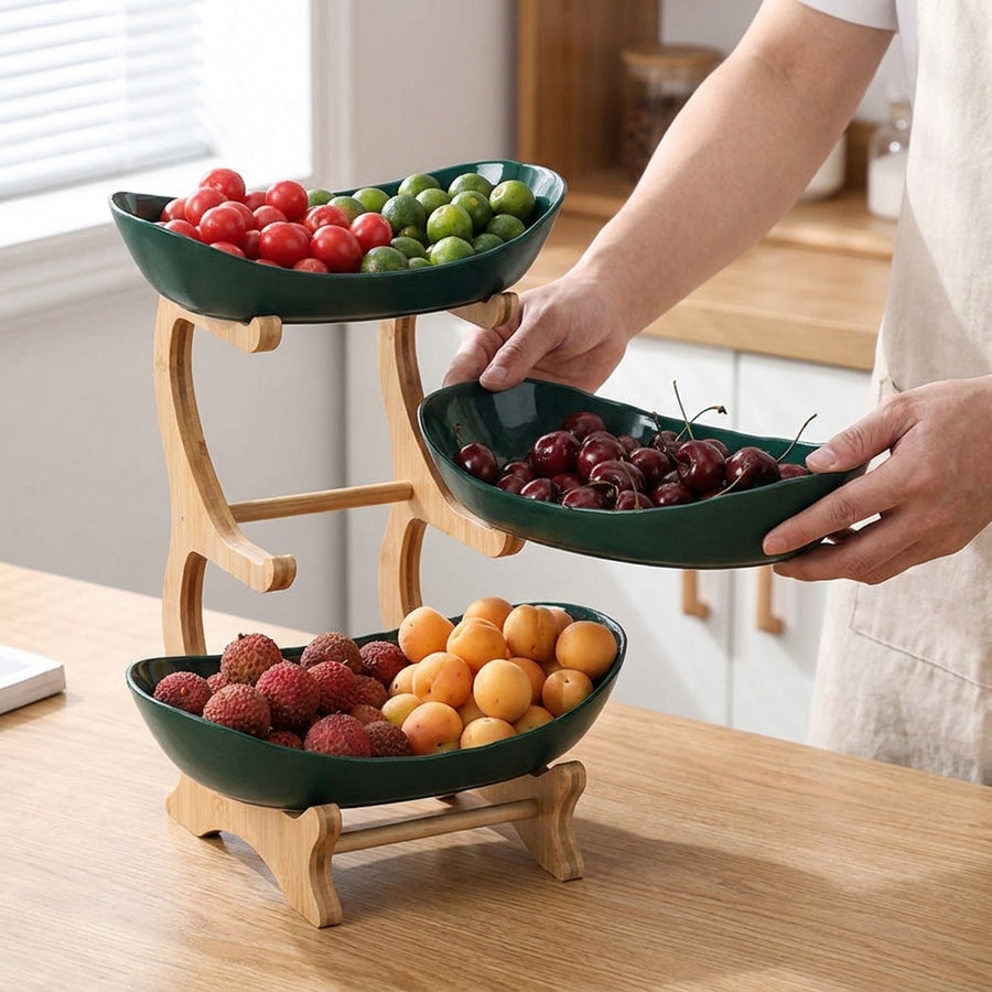 Nordic Food Rack Organizer