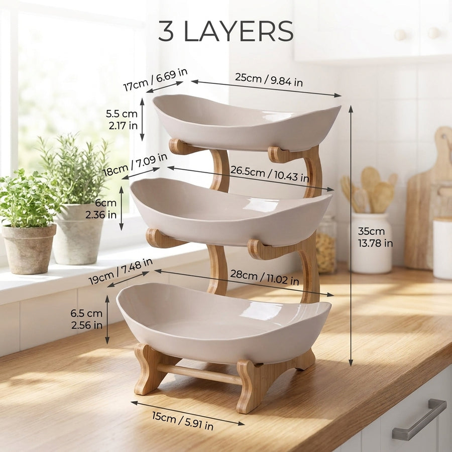 Nordic Food Rack Organizer