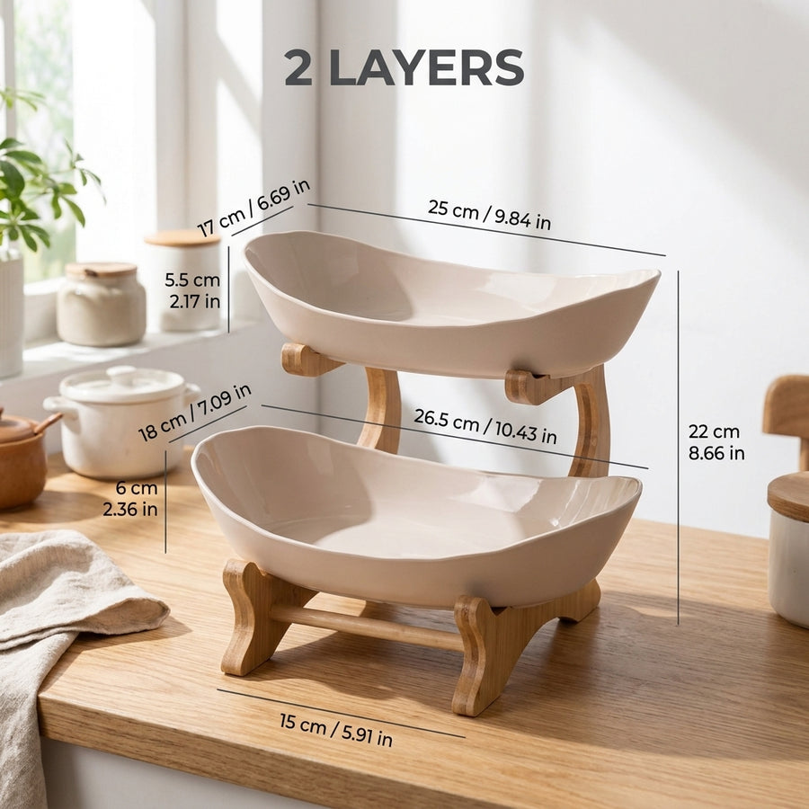 Nordic Food Rack Organizer