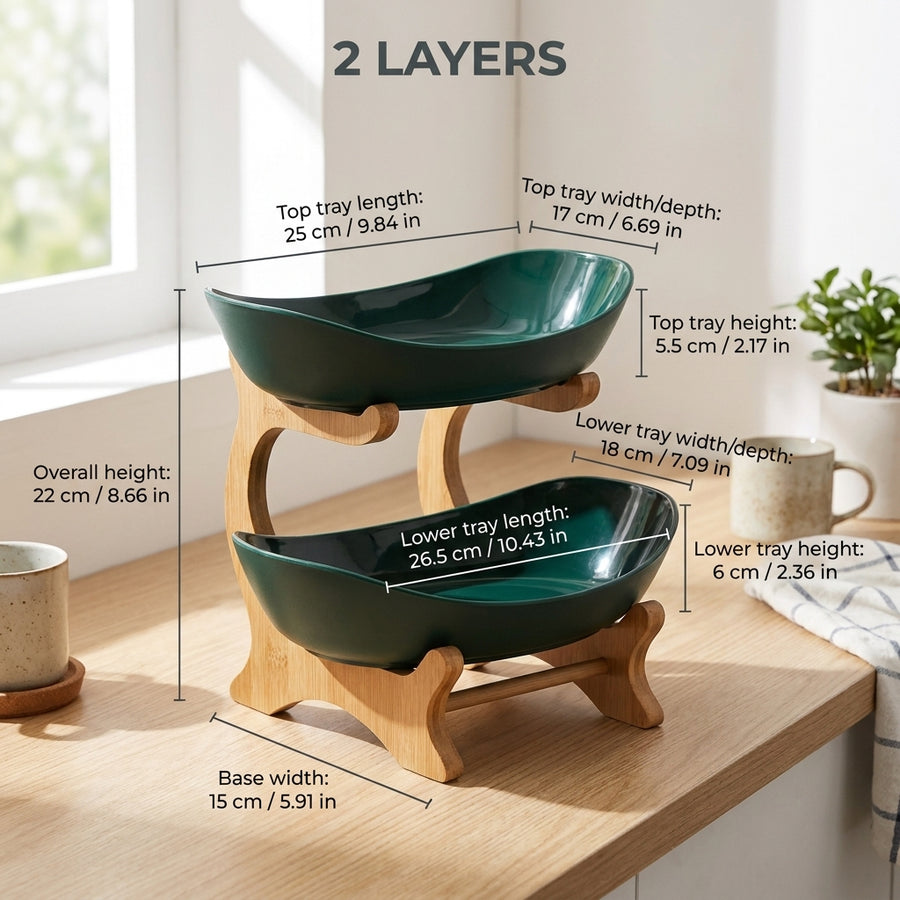 Nordic Food Rack Organizer