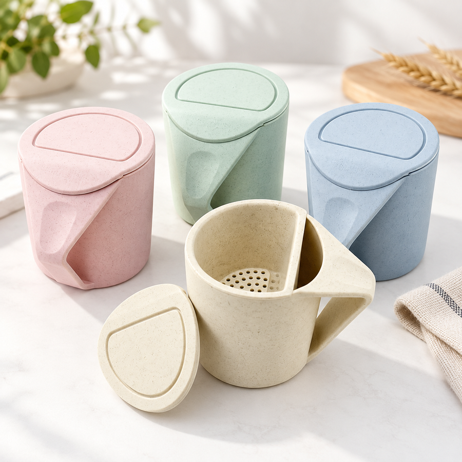 Caneca Criativa para Chá/Café com Filtro