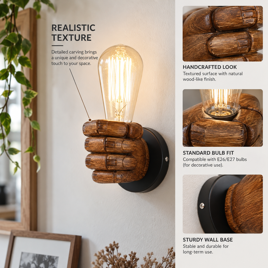 Hand Shaped Modern Lights