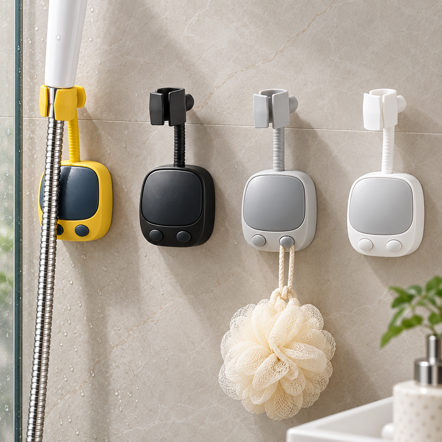 Adjustable Suction 360 Shower Head Holder