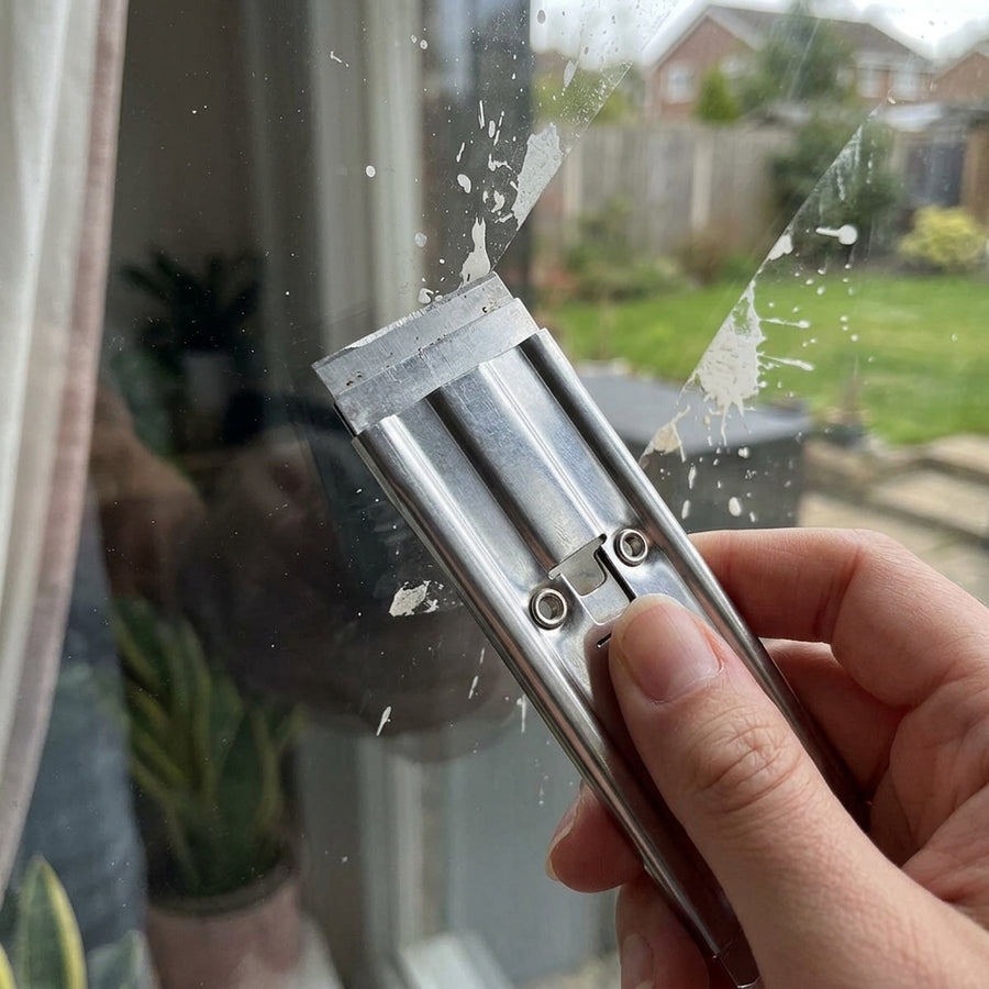 Kompakter Fenster-Schmutzkratzer, Farbentferner