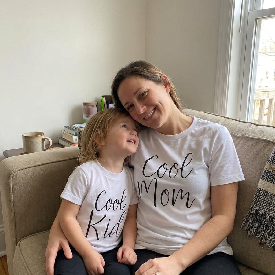 Cool Mama und Tochter T-Shirt