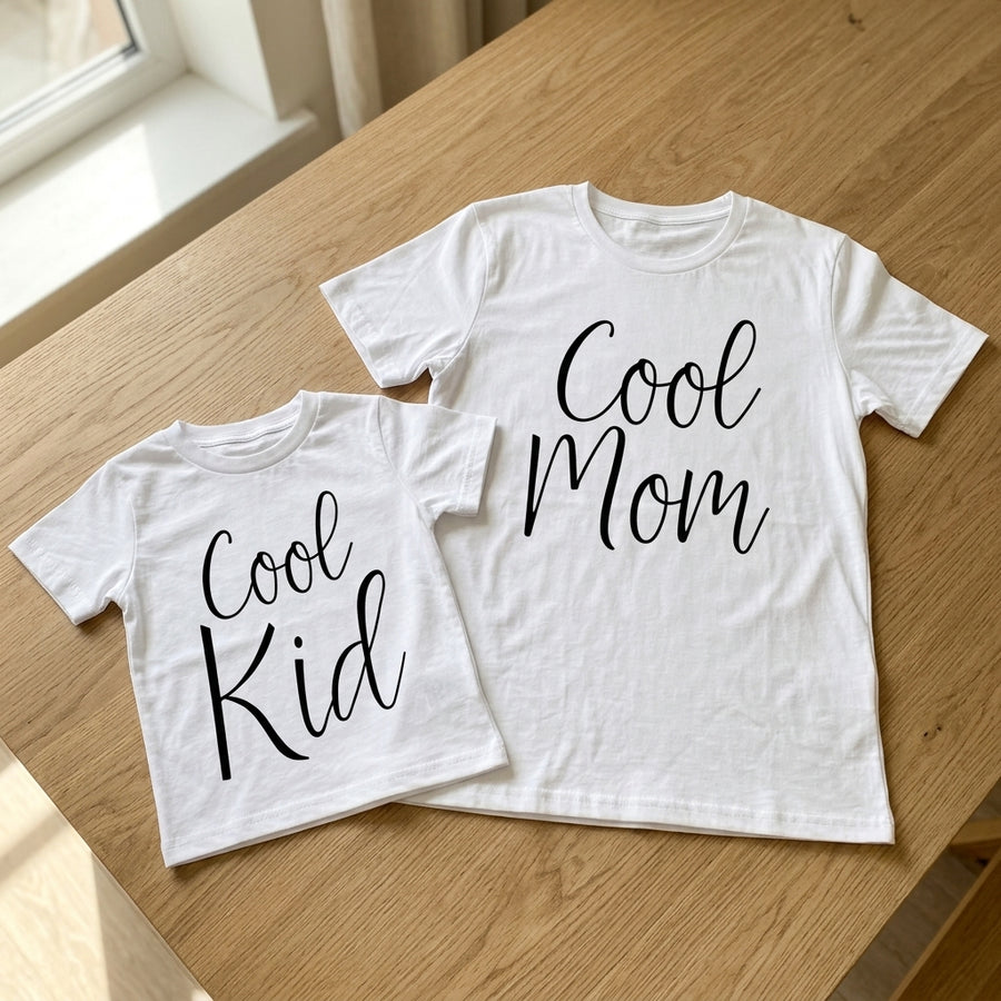 Cool Mama und Tochter T-Shirt