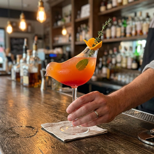 Bird Shape Creative Cocktail Glass
