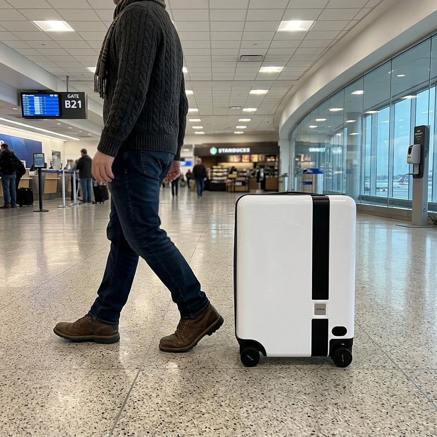 Intelligent Auto-Follow Smart Suitcase