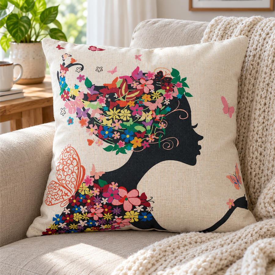 Decorative Tree Printed Home Cute Pillow Cases