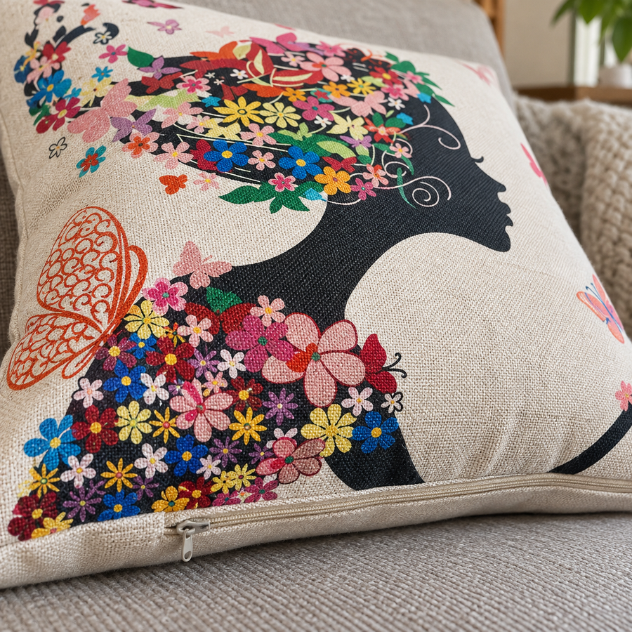 Decorative Tree Printed Home Cute Pillow Cases