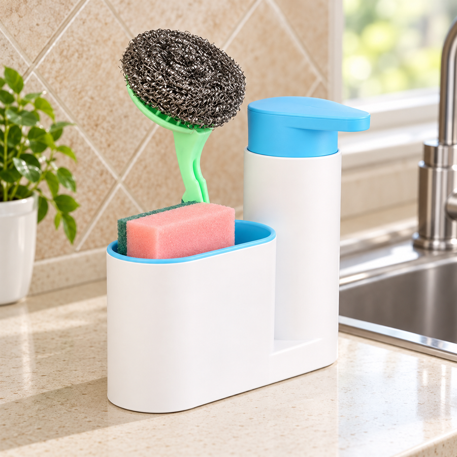 2 in 1 Smart Multifunctional Kitchen Rack Organizer