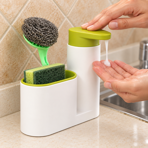 Organizador Multifuncional Inteligente 2 em 1 para Cozinha