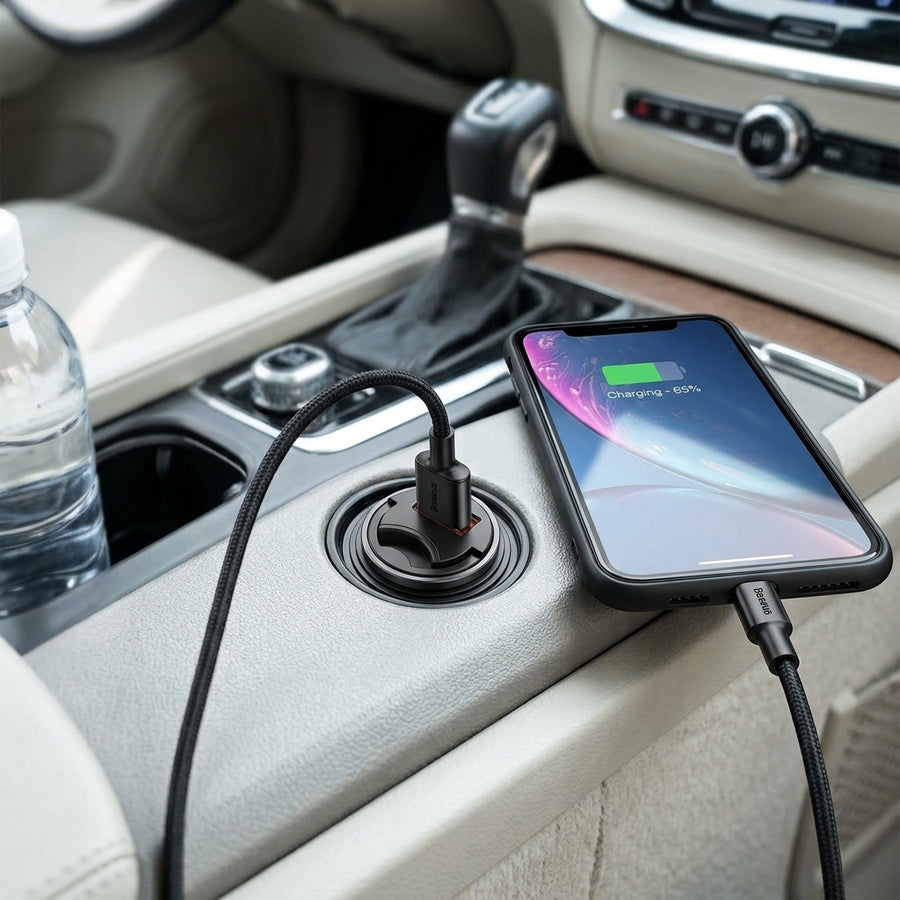 Super Fast Auto Car Phone Charger Socket