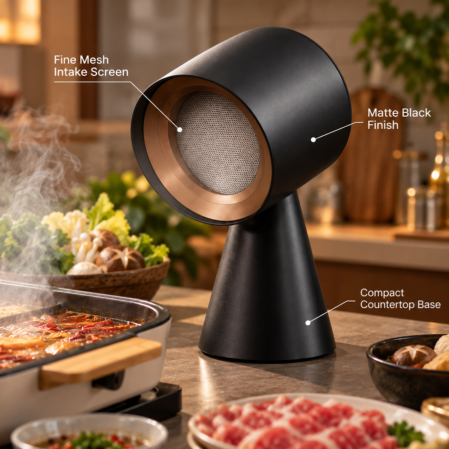Keuken Draagbare Desktop Mini Afzuigkap