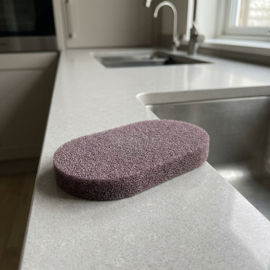 Starke Dekontaminations-Bürste mit Schwamm