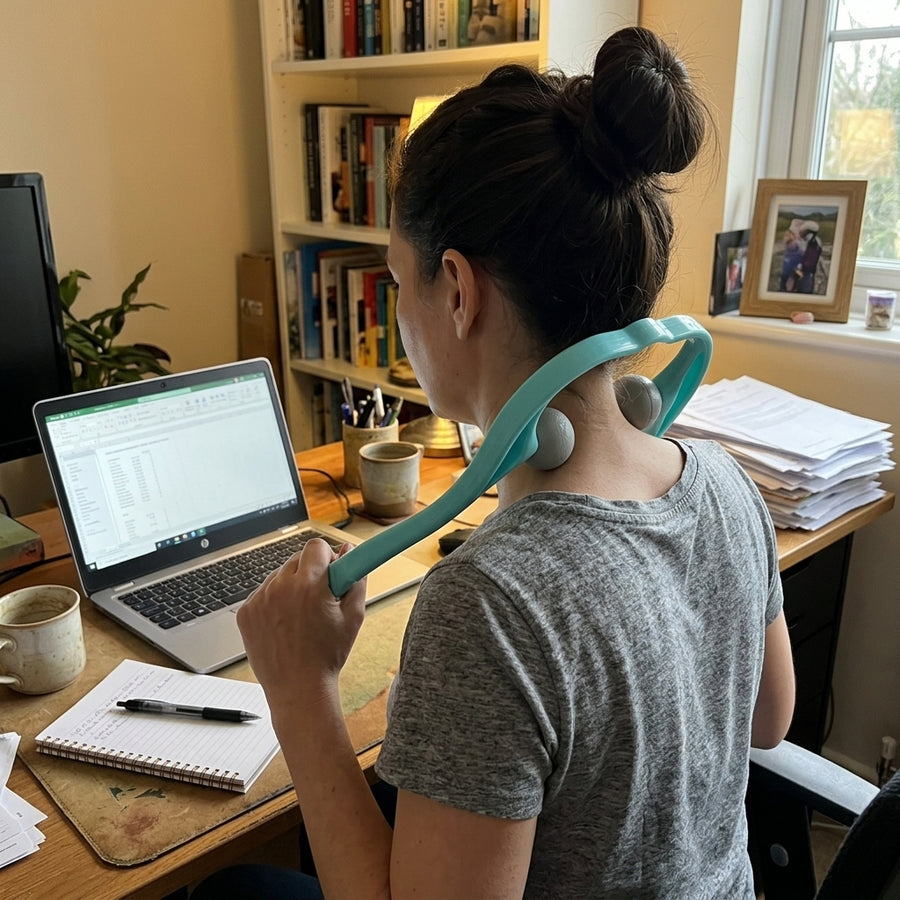 Manuelle Nackenmassagegerät für Triggerpunkttherapie