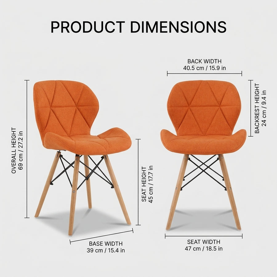 Modern Simple Colorful Home Chair