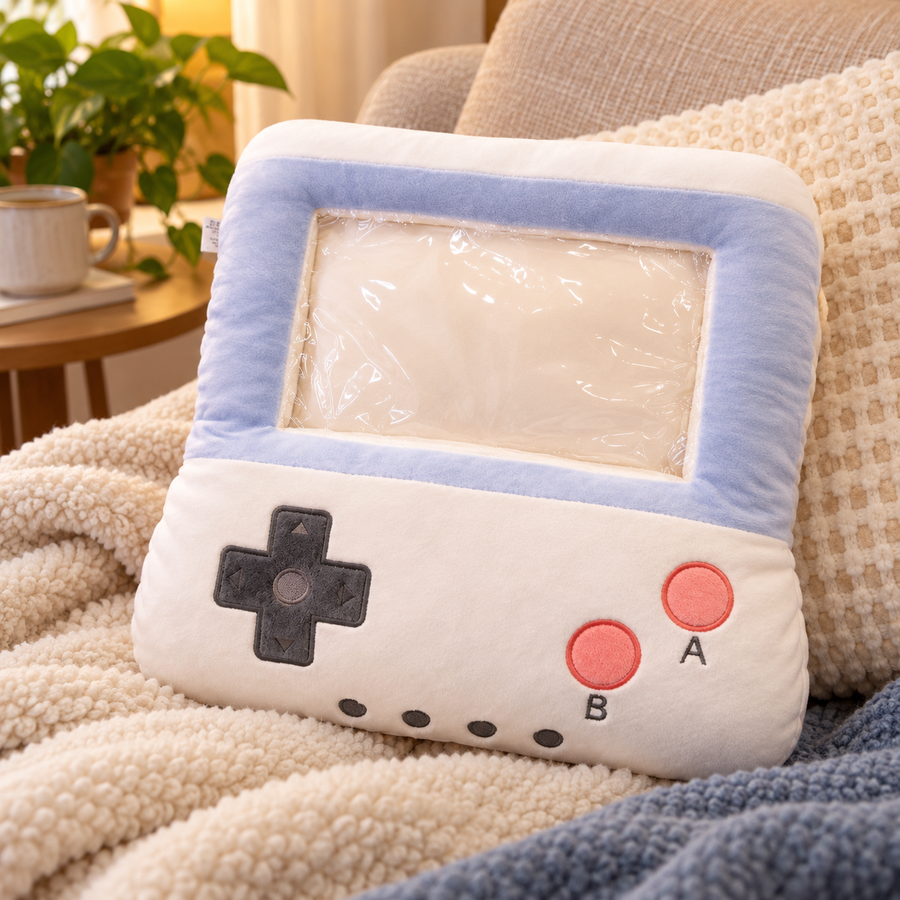 Hand Warmer Transparent Gamepad Pillow
