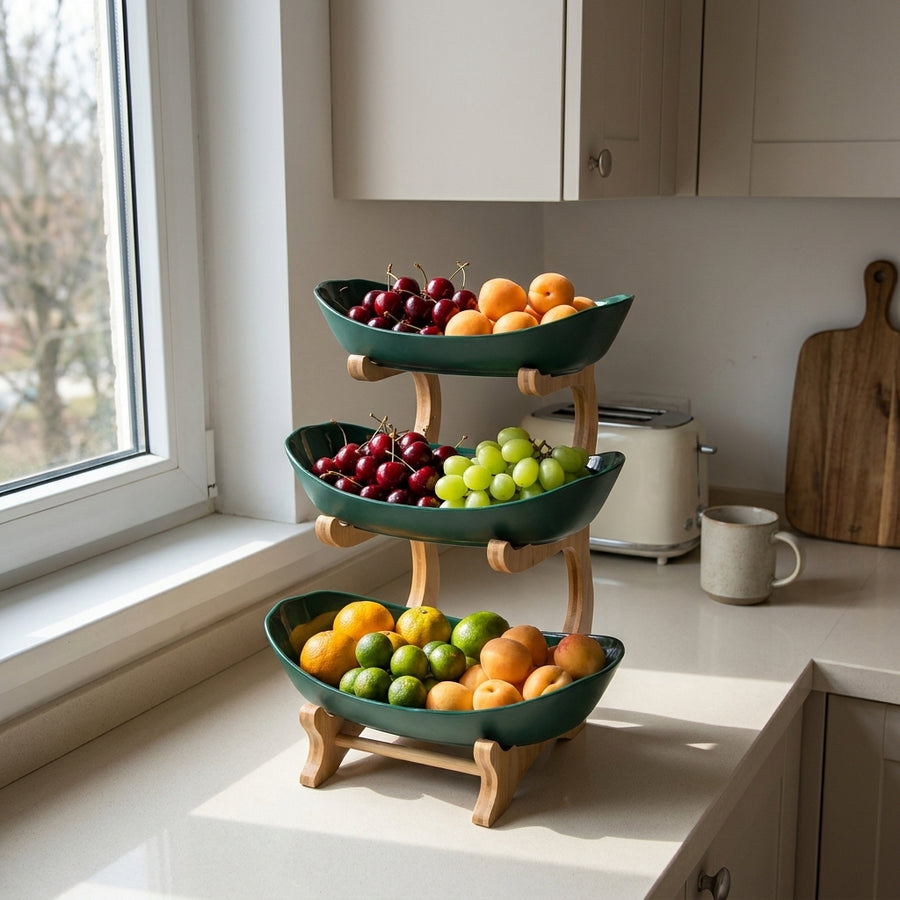 Nordic Food Rack Organizer