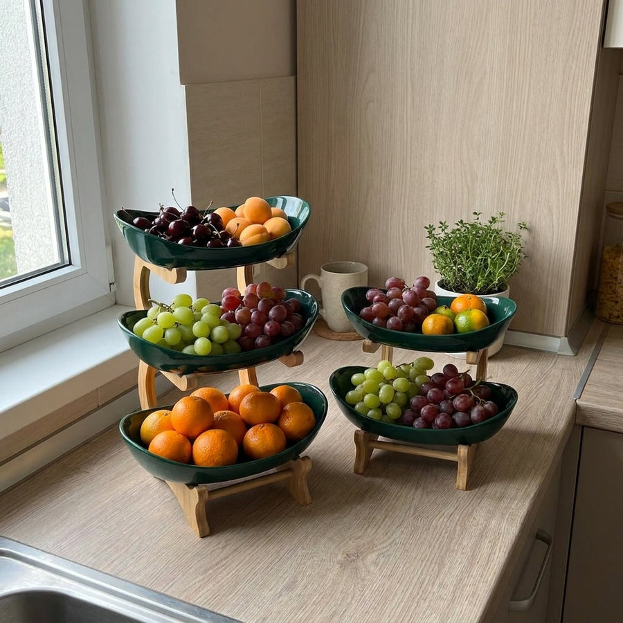 Nordic Food Rack Organizer