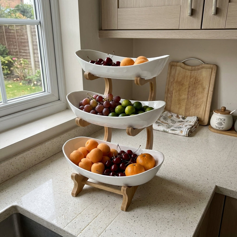 Nordic Food Rack Organizer