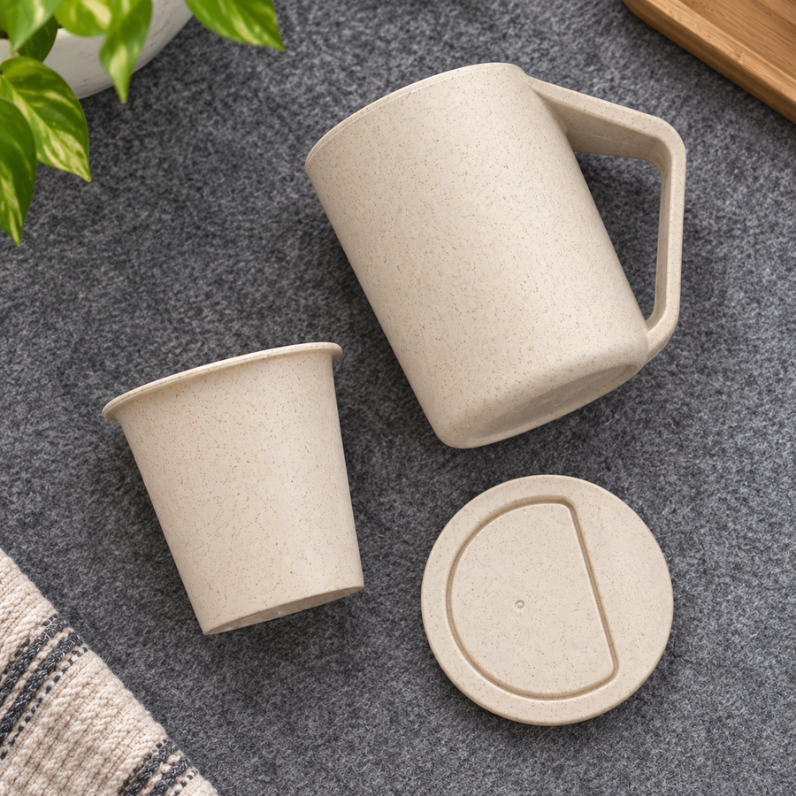 Caneca Criativa para Chá/Café com Filtro