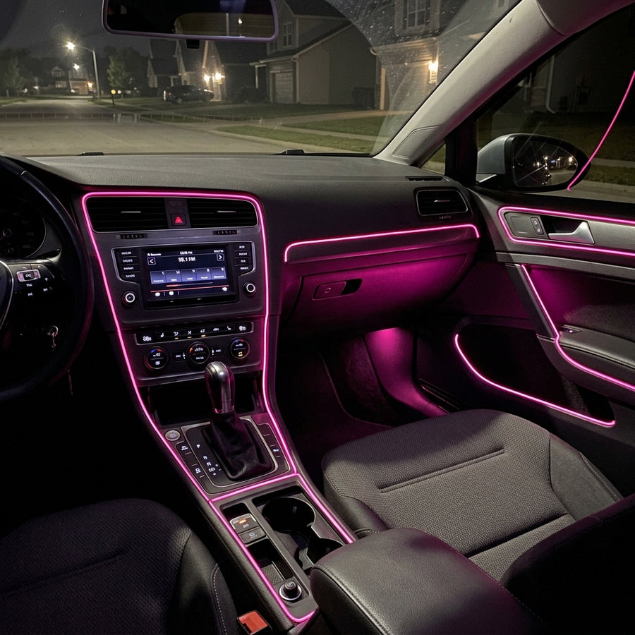 Dekoratives LED-Streifen-Atmosphärenlicht für Autoinnenräume