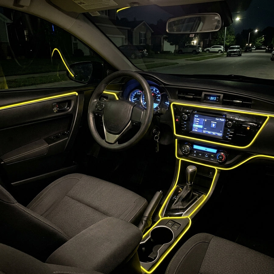 Dekoratives LED-Streifen-Atmosphärenlicht für Autoinnenräume