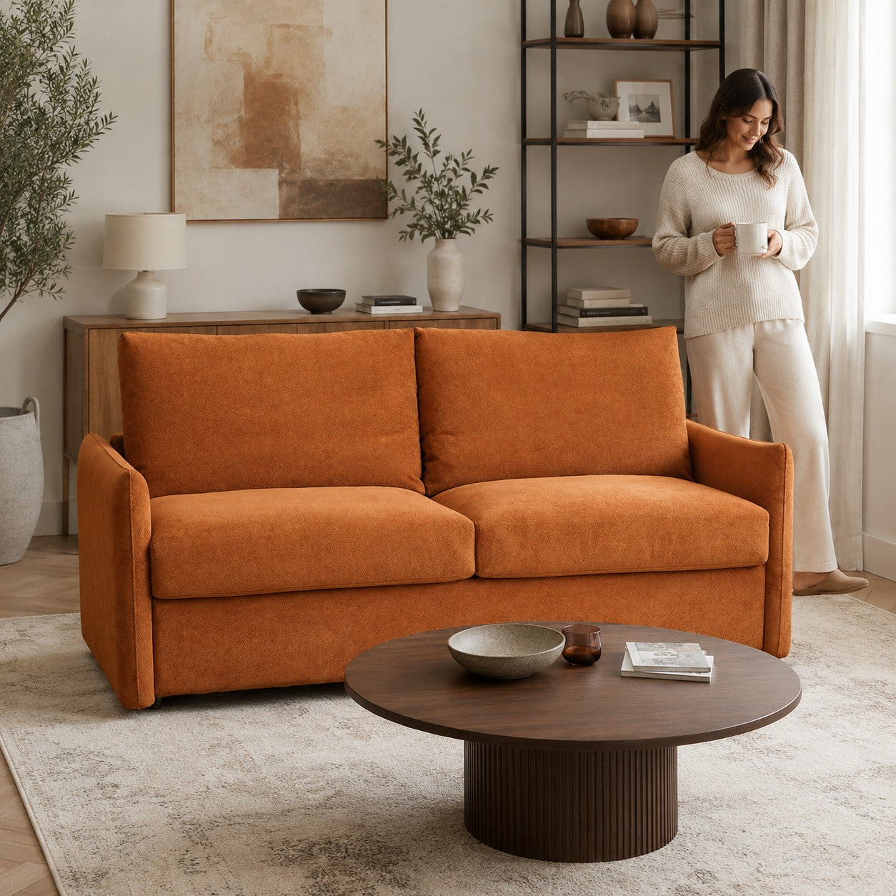 Daydream Cozy Lift Transforming Living Room Sofa Bed - Image 4