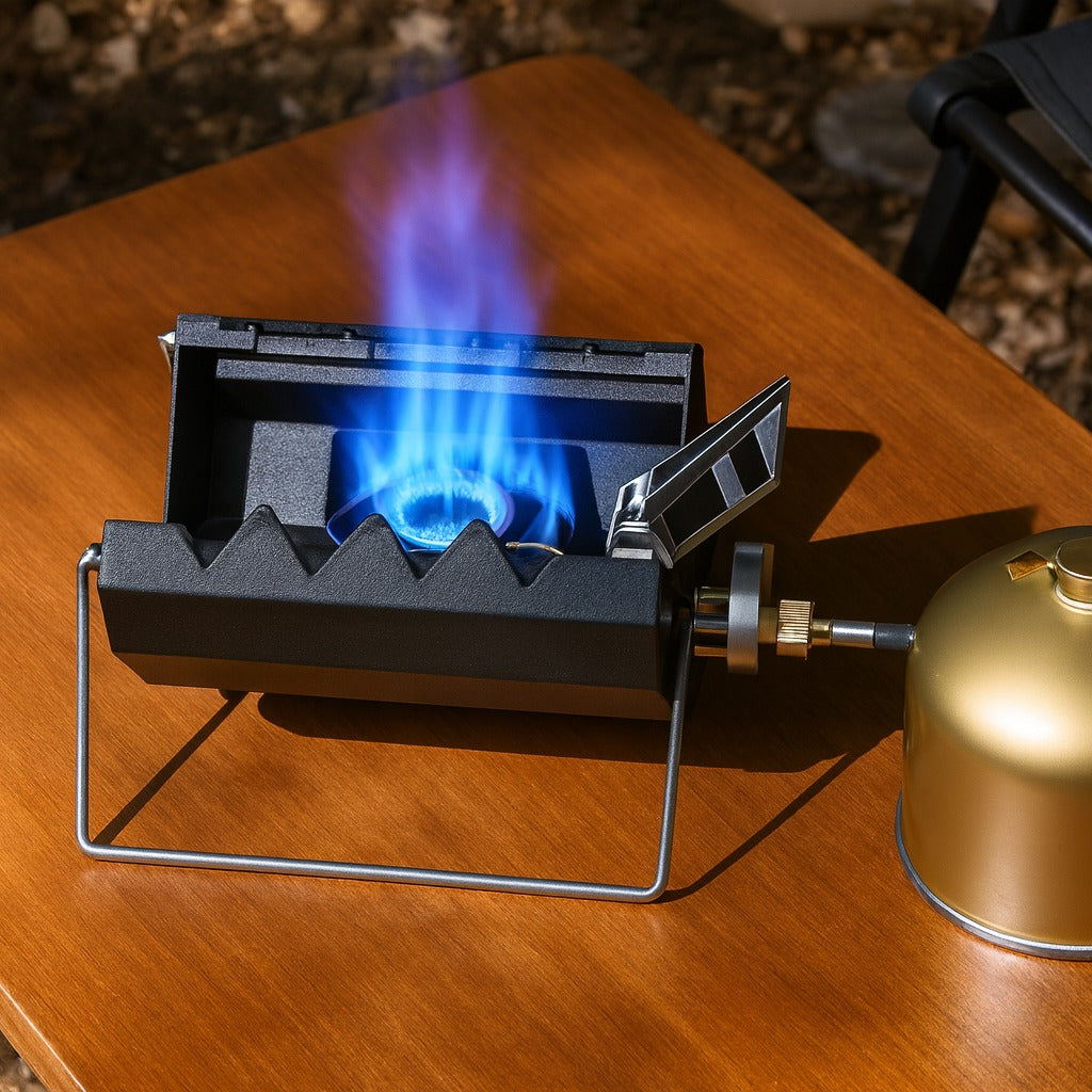 Quick-Fold Camping Gas Stove - Image 0