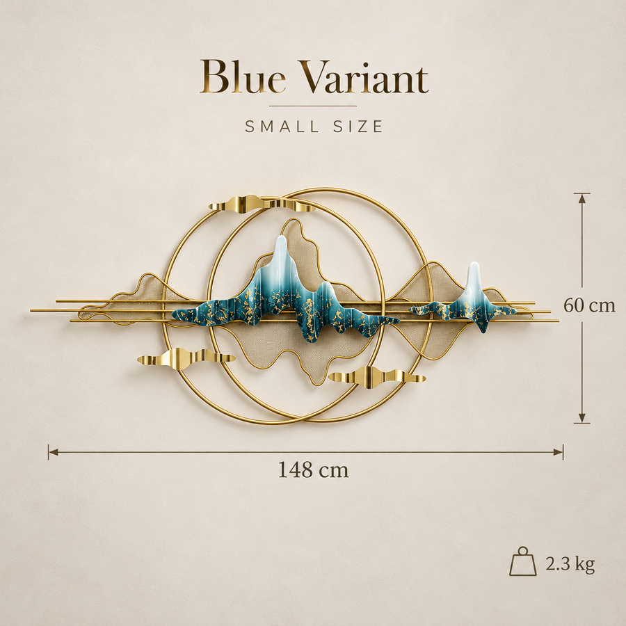 3D Aesthetic Landscape Luxury Wall Light Decor