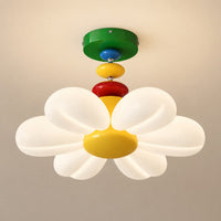 Daisy Chain Colorful Flower Kids Room Ceiling Light - Image 0