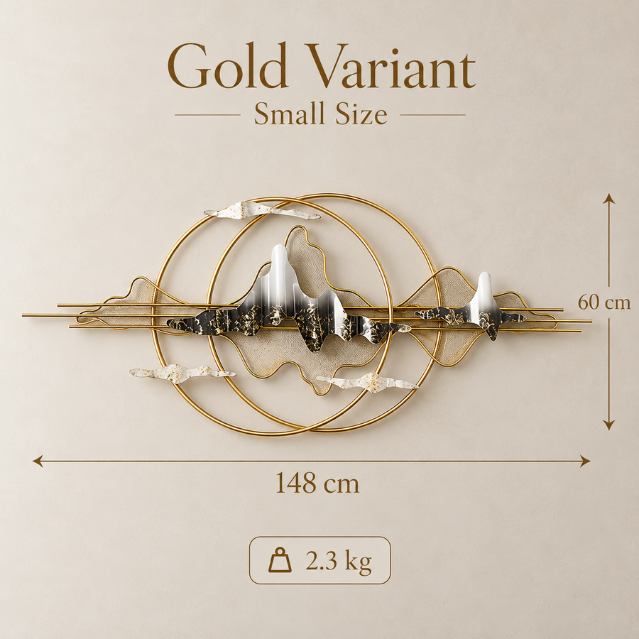 3D Aesthetic Landscape Luxury Wall Light Decor