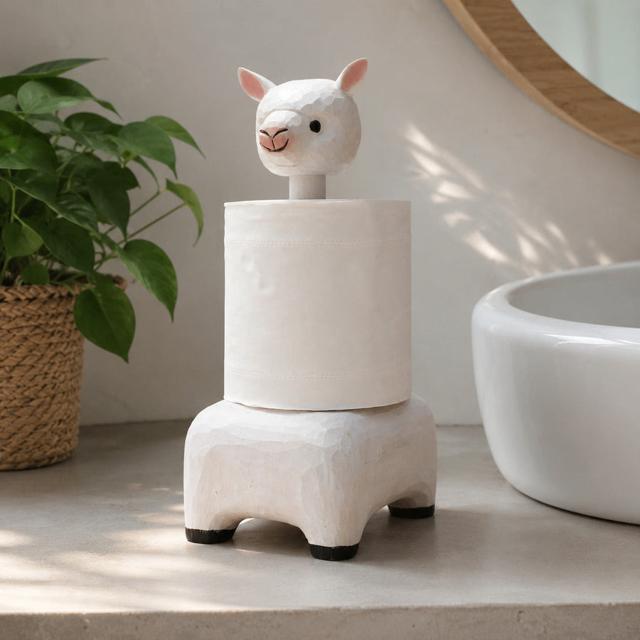 Happy Elephant Deer Toilet Paper Holder - Image 5