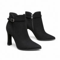 Chelsea English Modern Thick High Heels Women Boots - Image 6