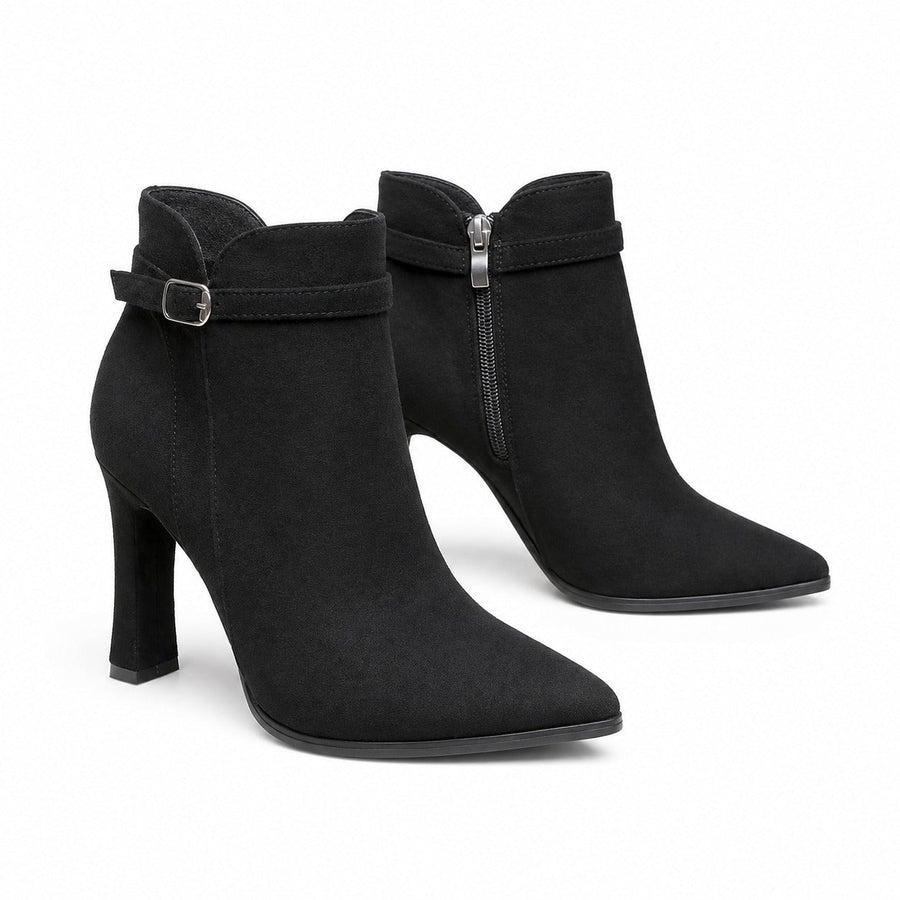 Chelsea English Modern Thick High Heels Women Boots - Image 6