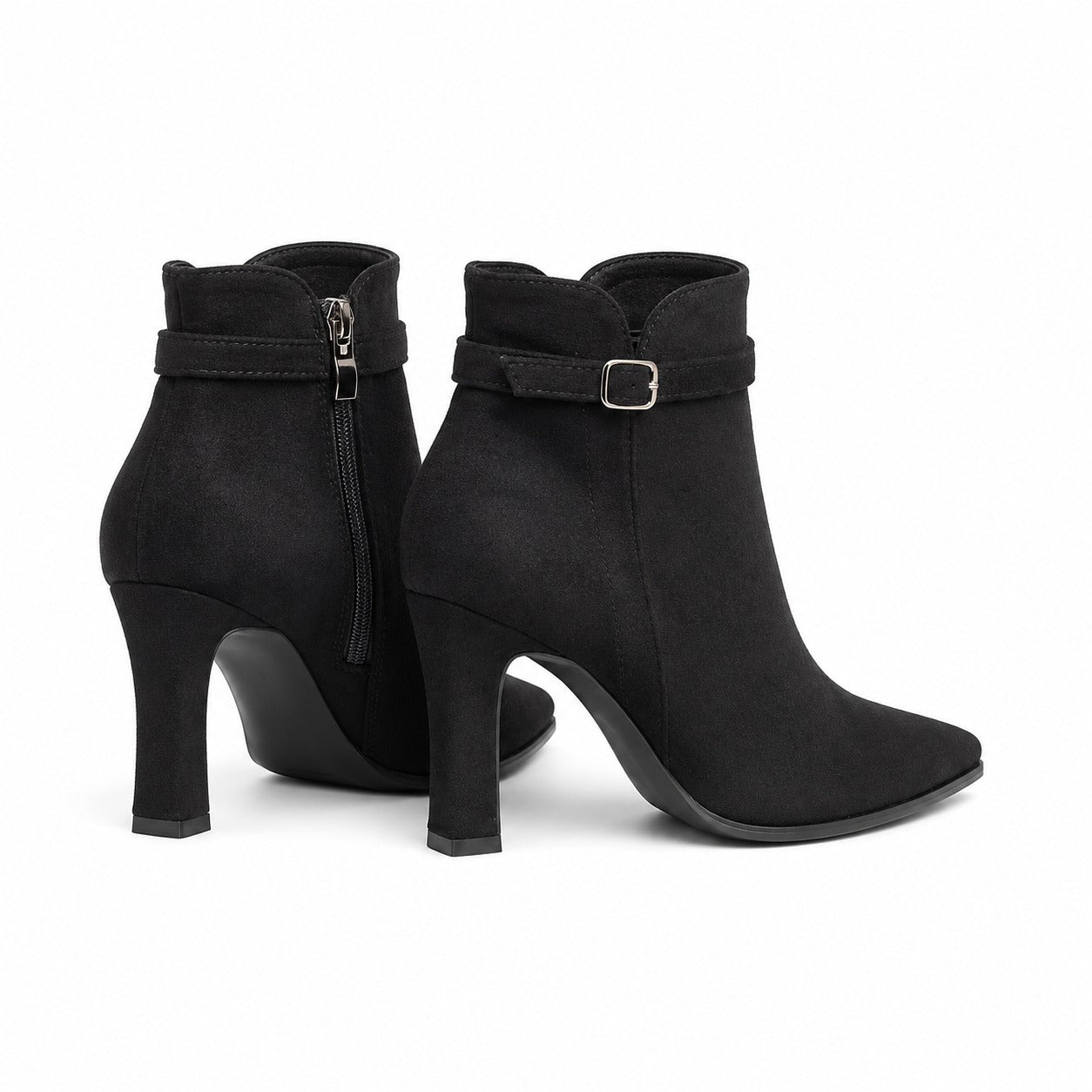 Chelsea English Modern Thick High Heels Women Boots - Image 8