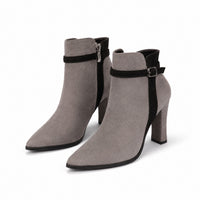 Chelsea English Modern Thick High Heels Women Boots - Image 7