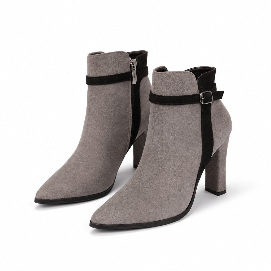 Chelsea English Modern Thick High Heels Women Boots - Image 7