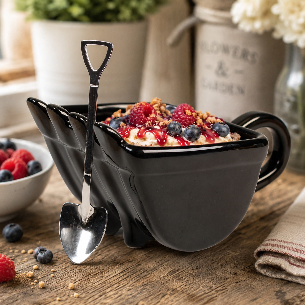 Mini Excavator Dessert Mug Set - Image 0