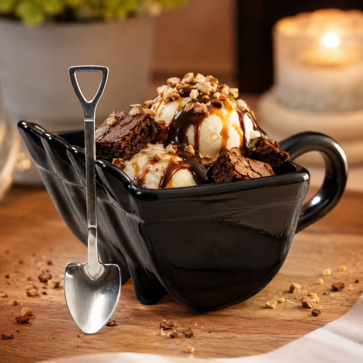 Mini Excavator Dessert Mug Set - Image 2
