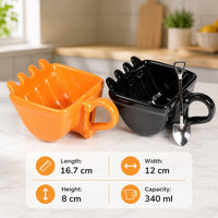 Mini Excavator Dessert Mug Set - Image 5