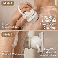 Glide & Scrub Automatic Rotating Shower Body Scrubber - Image 5