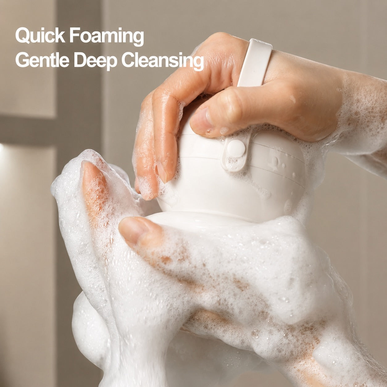 Glide & Scrub Automatic Rotating Shower Body Scrubber - Image 7