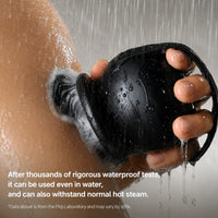 Glide & Scrub Automatic Rotating Shower Body Scrubber - Image 1