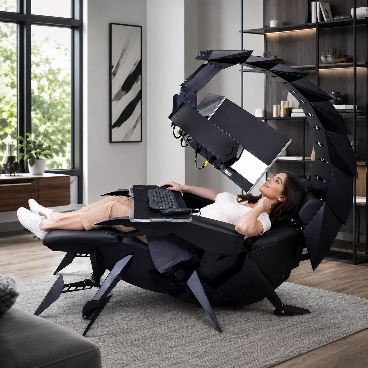 Zero Gravity Massage Ergonomic Scorpion Gaming Chair - Image 6